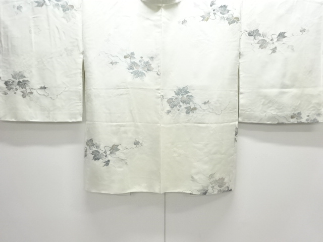 未使用品　蔦の実模様織り出し羽織